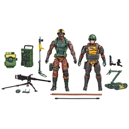 GI Joe Classified Series Tiger Force Roadblock, Tripwire, & M.A.C.L.E.O.D. Figurines échelle 6 pouces Hasbro #126 F9432