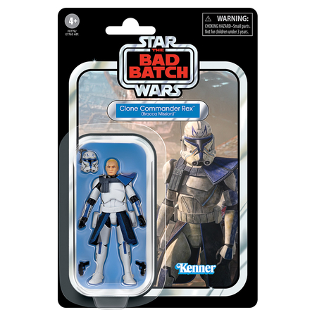 Star Wars The Vintage Collection Clone Commander Rex (Mission Bracca) figurine échelle 3,75 pouces Hasbro F9779