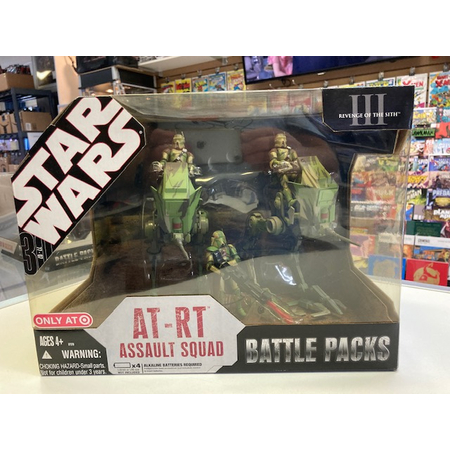 Star Wars 30th Anniversary Collection Revenge of the Sith AT-RT Assault Squad - Consigne Vente Magasin Seulement CONTACTEZ-NOUS pour le prix