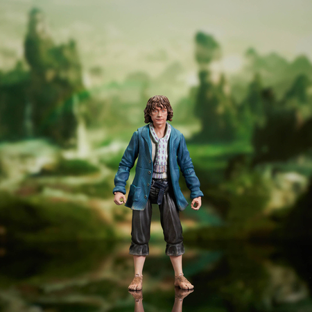 Lord of the Rings (Series 7) Meriadoc "Merry” Brandybuck and Peregrin "Pippin” Took Deluxe Action Figure Set Diamond Select 85343