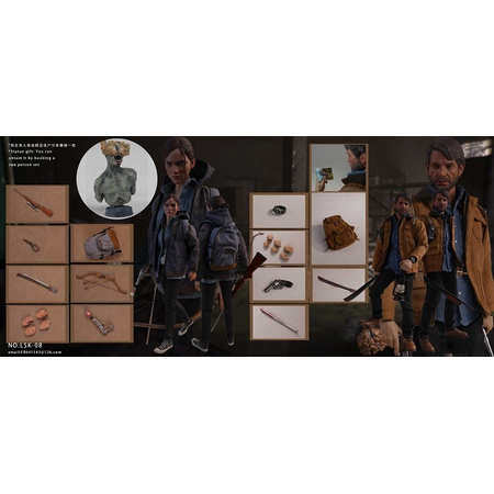 The Last Ellie & Joel Twin Suit 1:6 Scale Figures Fish Bone Toys FBT LSK-08