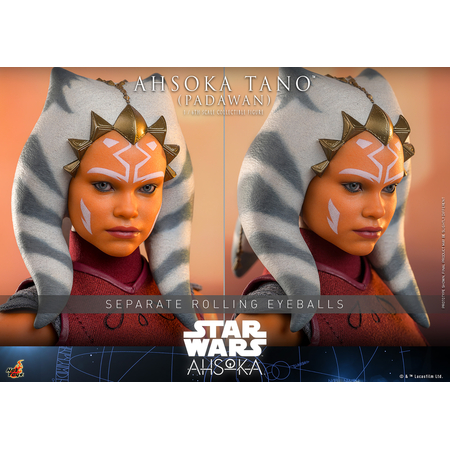 Star Wars Ahsoka Tano (Padawan) Figurine Échelle 1:6 Hot Toys 913170 TMS123