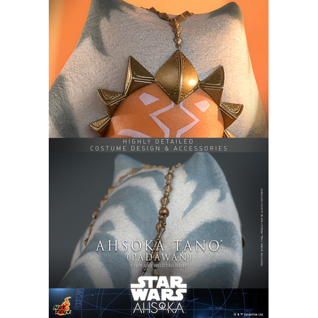Star Wars Ahsoka Tano (Padawan) Figurine Échelle 1:6 Hot Toys 913170 TMS123