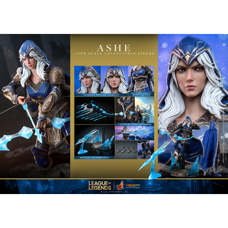 League of Legends Ashe Figurine Échelle 1:6 Hot Toys 913069 VGM60