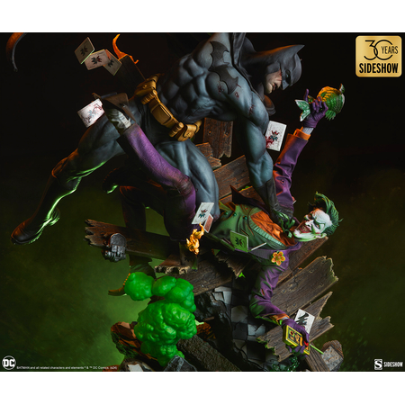 DC Batman contre le Joker: Ennemis Éternels Premium Format Figure Sideshow Collectibles 200643