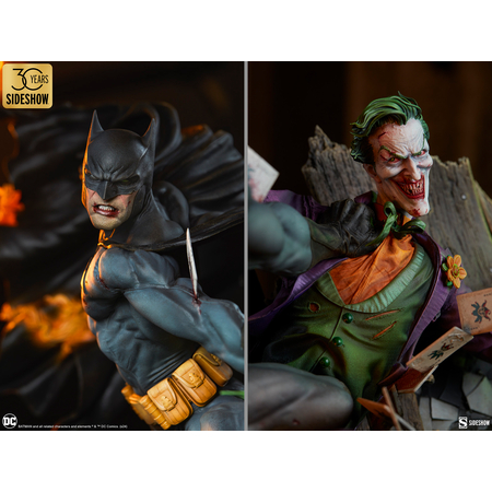 DC Batman vs The Joker: Eternal Enemies Premium Format Figure Sideshow Collectibles 200643