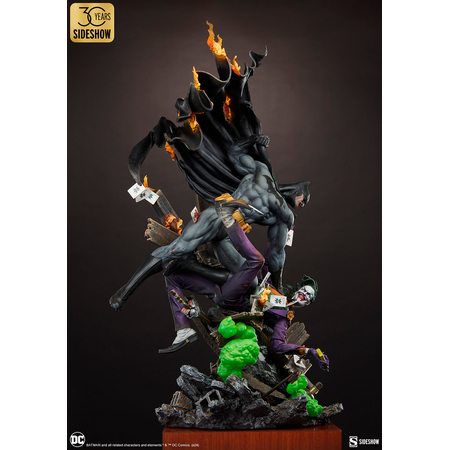 DC Batman vs The Joker: Eternal Enemies Premium Format Figure Sideshow Collectibles 200643