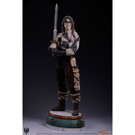 Conan 1:2 Scale Elite Series Statue - Warpaint Edition Arnold Schwarzenegger PCS 9131892