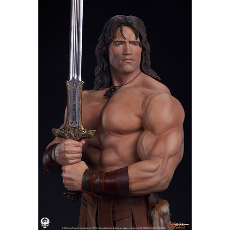 Conan 1:2 Scale Elite Series Statue Arnold Schwarzenegger PCS 913189