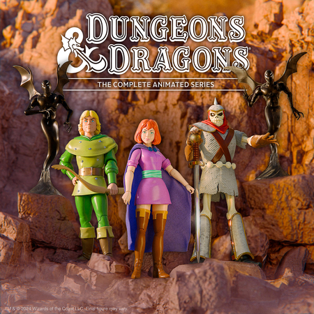 Donjons & Dragons ULTIMATES! Ensemble de figurines 7 pouces (Série 1) Super 7 (913067)