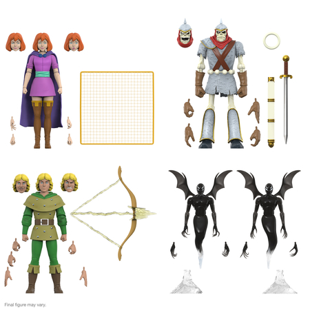 Dungeons & Dragons ULTIMATES! 7-inch action figure (Wave 1) Collectible Set Super 7 (913067)