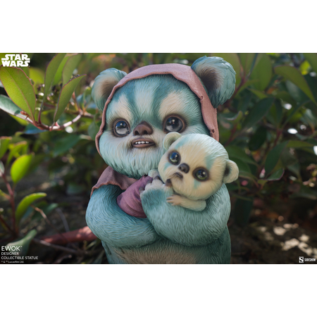 Star Wars Ewok Designer Collectible Statue Sideshow Collectibles 700242