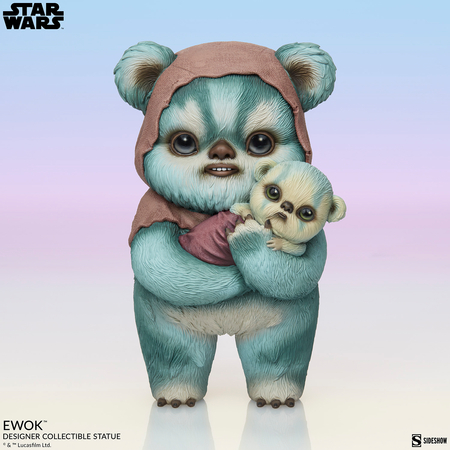 Star Wars Ewok Designer Collectible Statue Sideshow Collectibles 700242