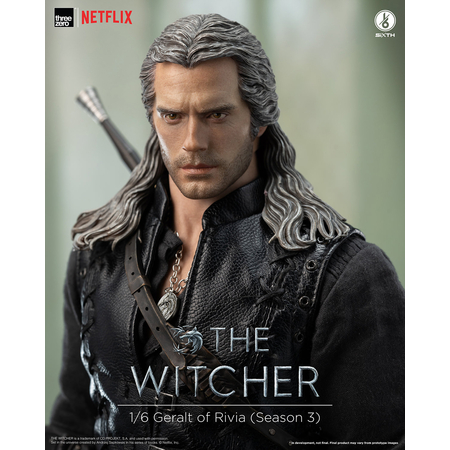 The Witcher Geralt of Rivia (Season 3) 1:6 Scale Figure Threezero 912977 3Z0532