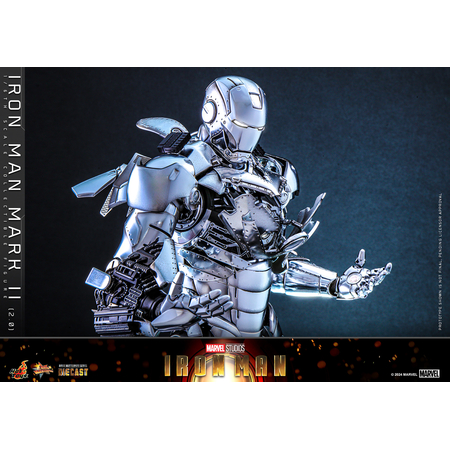 Marvel Iron Man Mark II (2_0) Figurine Échelle 1:6 DIECAST Hot Toys 913024