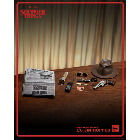 Stranger Things Jim Hopper (Saison 1) Figurine Échelle 1:6 Threezero 913207