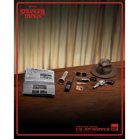 Stranger Things Jim Hopper (Saison 1) Figurine Échelle 1:6 Threezero 3Z05150W0 913207