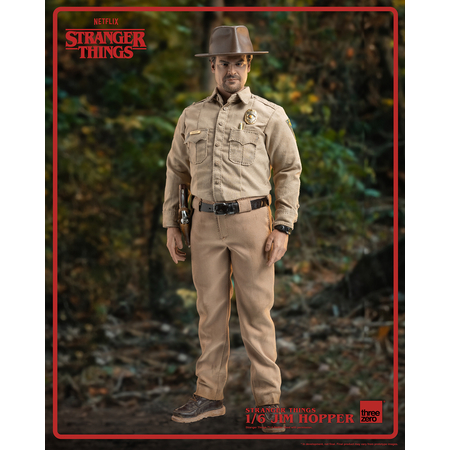 Stranger Things Jim Hopper (Saison 1) Figurine Échelle 1:6 Threezero 3Z05150W0 913207