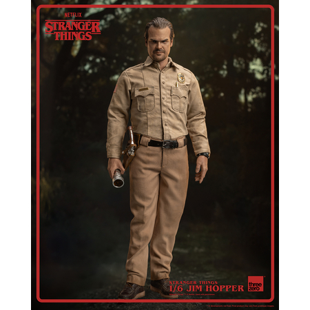 Stranger Things Jim Hopper (Saison 1) Figurine Échelle 1:6 Threezero 3Z05150W0 913207