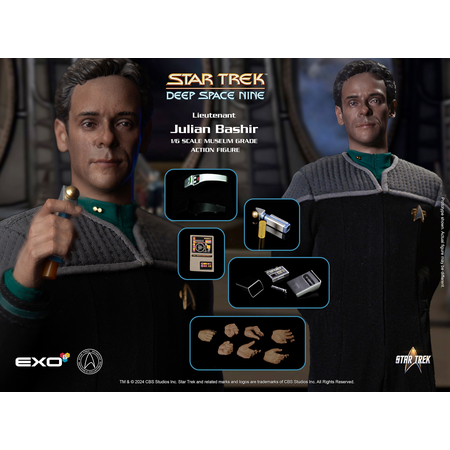 Star Trek: Deep Space Nine Dr Julian Bashir 1:6 Scale Figure EXO-6 (913210)