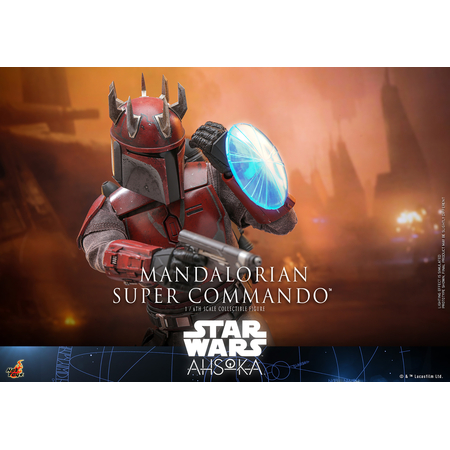 Star Wars Mandalorian Super Commando Figurine Échelle 1:6 Hot Toys 913183 TMS127
