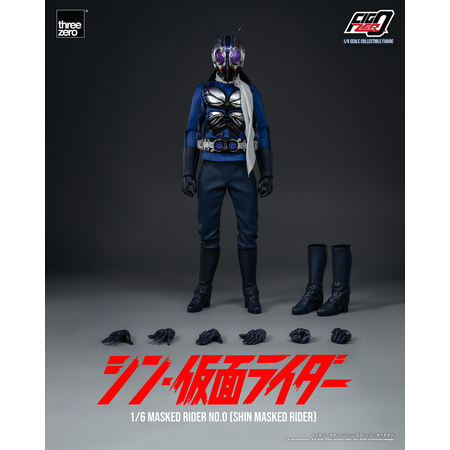 Kamen Rider - Masked Rider No_0 1:6 Scale Figure Threezero 913004