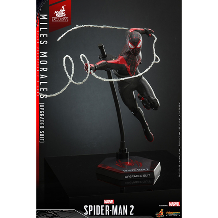 Marvel Spider-Man 2 Miles Morales (Costume Amélioré) Figurine EXCLUSIVE Échelle 1:6 Hot Toys 912519 VGM55