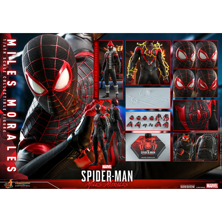 Marvel Miles Morales 1:6 scale figure Hot Toys 907275 VGM046