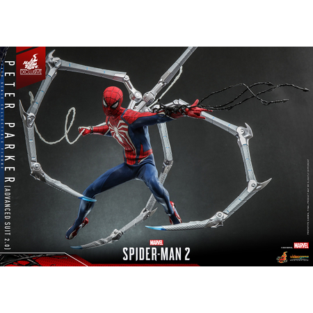 Marvel Spider-Man 2 Peter Parker Exclusive 1:6 Scale Figure Hot Toys 912518 VGM54