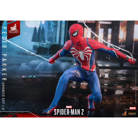 Marvel Spider-Man 2 Peter Parker Exclusive 1:6 Scale Figure Hot Toys 912518 VGM54