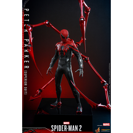 Marvel Spider-Man 2 Peter Parker (Costume Supérieur) Figurine Échelle 1:6 Hot Toys 913121 VGM61