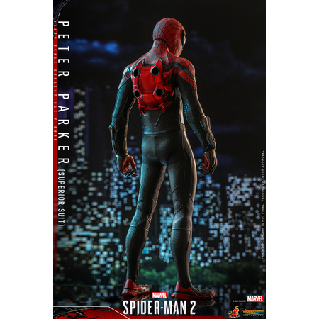 Marvel Spider-Man 2 Peter Parker (Costume Supérieur) Figurine Échelle 1:6 Hot Toys 913121 VGM61