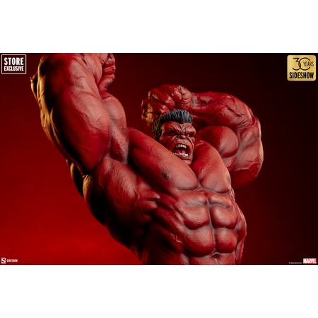 Marvel Red Hulk: Thunderbolt Ross Premium Format Figure Sideshow Collectibles 3008663