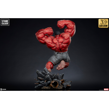 Marvel Red Hulk: Thunderbolt Ross Premium Format Figure Sideshow Collectibles 3008663