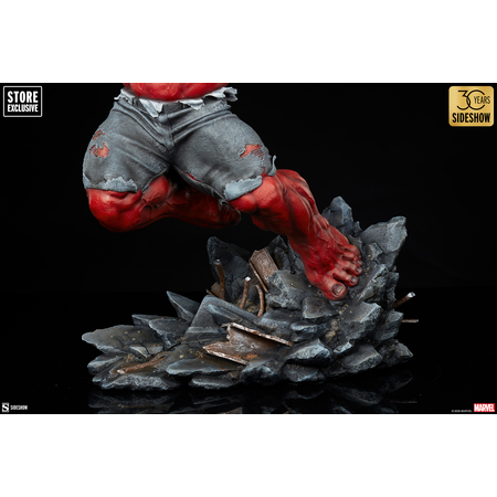 Marvel Red Hulk: Thunderbolt Ross Premium Format Figure Sideshow Collectibles 3008663