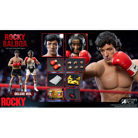 Rocky Balboa (Rocky II) (Version Boxeur) Figurine de Luxe Échelle 1:6 Star Ace Toys Ltd 9130512