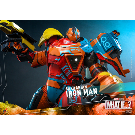 Marvel Sakaarian Iron Man Figurine Échelle 1:6 Hot toys 912663 TMS122