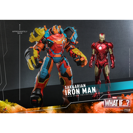 Marvel Sakaarian Iron Man Figurine Échelle 1:6 Hot toys 912663