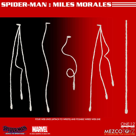 One:12 Collective Marvel Spider-Man: Miles Morales Action Figure Mezco Toyz 76631