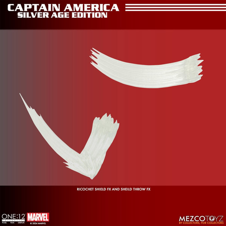 One:12 Collective Marvel Captain America – Silver Age Edition figure Mezco Toyz 76254