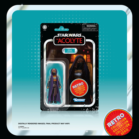 Star Wars Retro Collection Star Wars: The Acolyte Ensemble de figurines à l'échelle 3,75 pouces Hasbro G0386