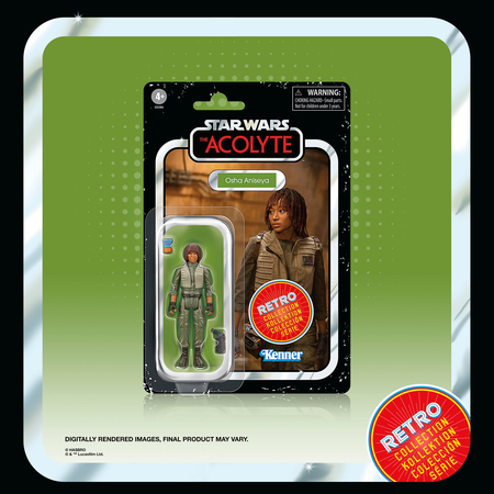 Star Wars Retro Collection Star Wars: The Acolyte Ensemble de figurines à l'échelle 3,75 pouces Hasbro G0386