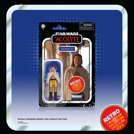 Star Wars Retro Collection Star Wars: The Acolyte Ensemble de figurines à l'échelle 3,75 pouces Hasbro G0386
