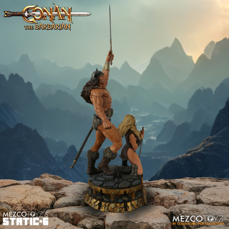 Conan le Barbare (1982) Static Six Statue Mezco Toyz 14013