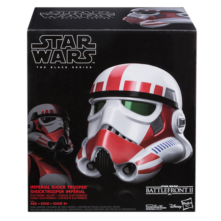 Star Wars The Black Series Shock Trooper Electronic Helmet Hasbro E2817
