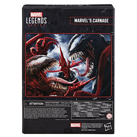 Marvel Legends Series Carnage Figurine échelle 6 pouces Hasbro F9009