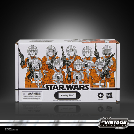 Star Wars The Vintage Collection Pilotes de X-Wing Ensemble de 4 figurines échelle 3,75 pouces Hasbro F9395