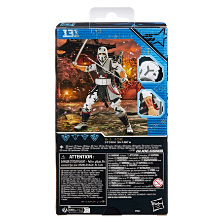 GI Joe Classified Series Storm Shadow 6-inch scale action figure Hasbro #131 F9863