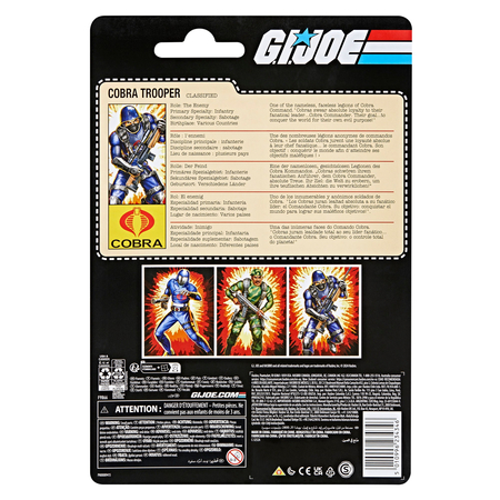 GI Joe Classified Series Retro Cardback Cobra Trooper 6-inch scale action figure Hasbro F9866