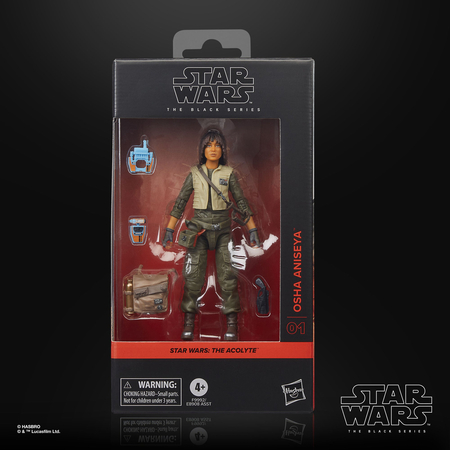 Star Wars The Black Series Osha Aniseya figurine échelle 6 pouces Hasbro F9992